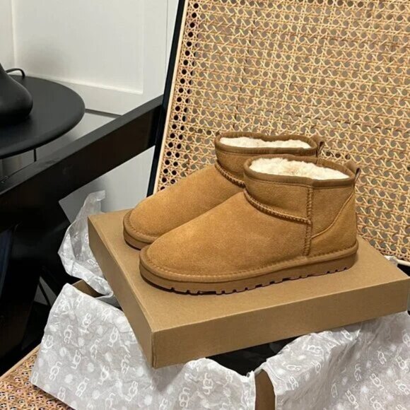 UGG Classic Ultra Mini Boots chestnut - Picture 3 of 7